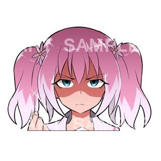 แผนลับดับศัตรู สติ๊กเกอร์ 2 ชิ้น นานะ Nana Hiiragi / the rising of the shield hero / Fan Sticker