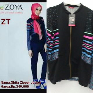 เสื้อแจ็คเก็ต Zoya Ghita มีซิป