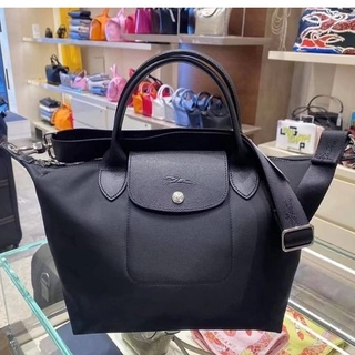 พร้อมส่ง ของแท้ 100% Longchamp Neo 1512/1515 598 Series กระเป๋าถือ กระเป๋าสะพายไหล่ ผ้าไนล่อน สําหรับผู้หญิง