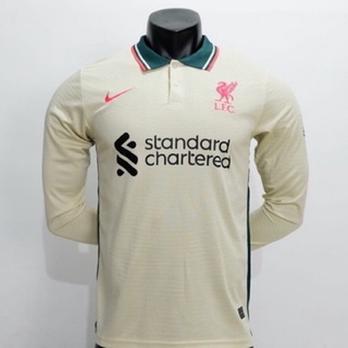 เสื้อกีฬาแขนยาว ลายทีม Liverpool 2021/22