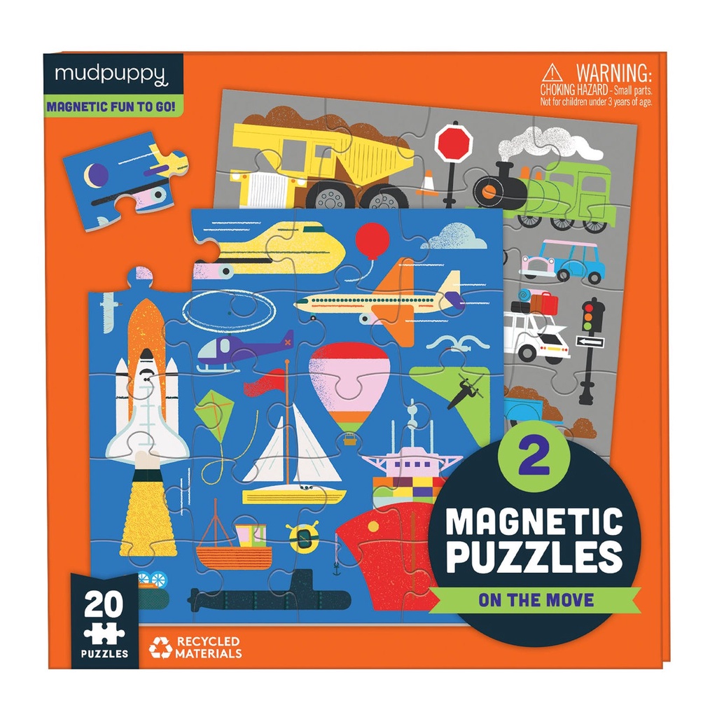 จิ๊กซอว์แม่เหล็ก (magnetic puzzle) ลาย On the Move