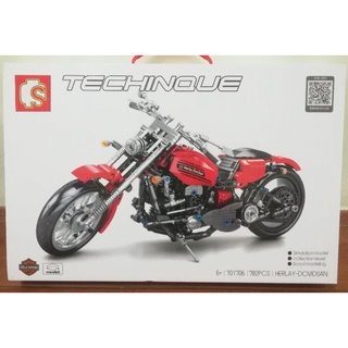 Sembo 701706 harley เดวิสสัน 782ชิ้น สุดเท่ห์