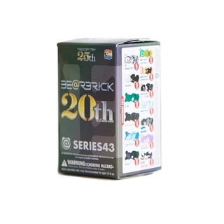 (ของแท้) กล่องสุ่ม bearbrick 100% series43 พร้อมส่ง