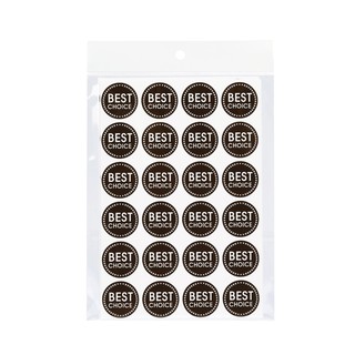 สติกเกอร์กระดาษขาวเงา 3x3 ซม. 1x192 Best Choice ONEGlossy White Paper Sticker 3x3 cm. 1x192 Best Choice ONE