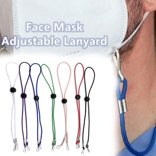 Safety Adjustable Face Mask Lanyard Convenient Anti-lost Hanging Neck Rop