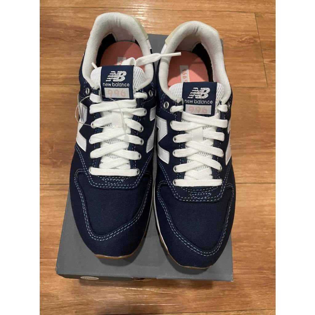 new balance WL996WCC wide966 สีน้ำเงิน ขาว4 6 36 ครึ่ง มือ1