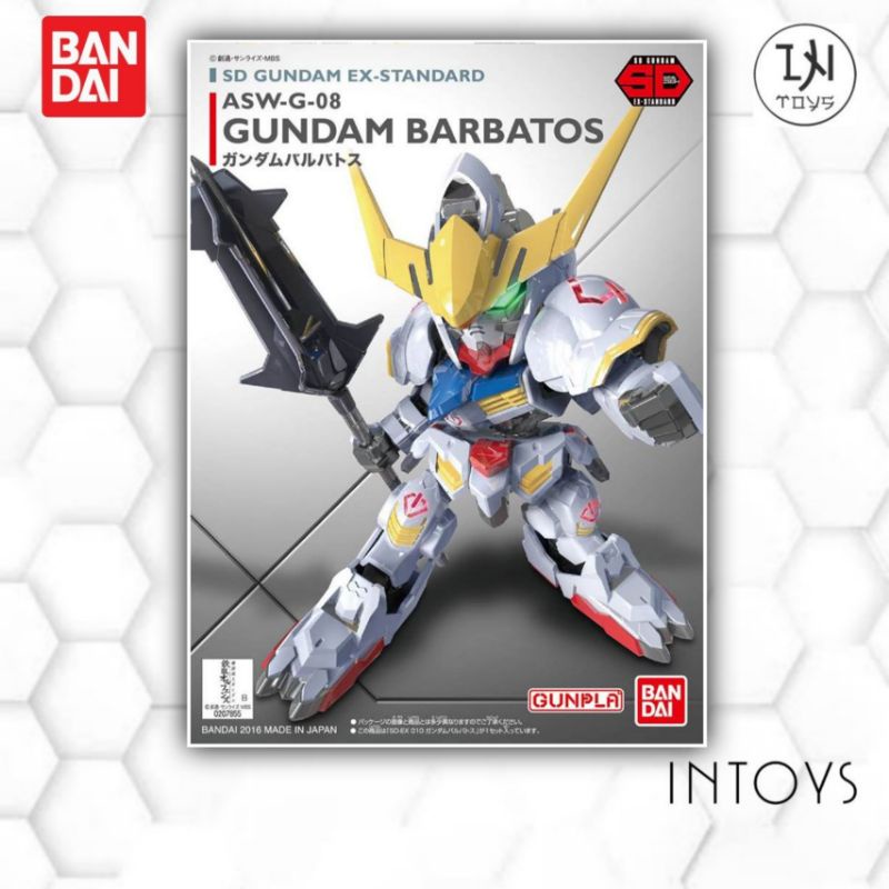 BANDAI - (SD Ex-Standard​) GUNDAM BARBATOS (Gunpla / Gundam Plastic​ Kits) @ INTOYS​ KORAT