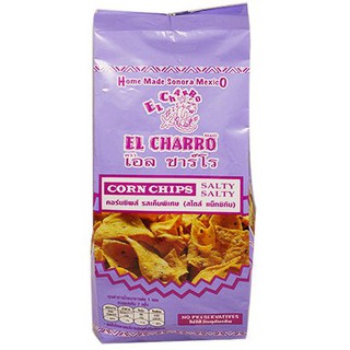 El Charro Salty Corn Chips 200g เอลชาร์โรข้าวโพดอบกรอบ 200 กรัม