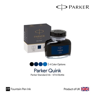 Parker Quink Fountain Pen Ink 57ml Bottle - หมึกเติมปากกาปาร์คเกอร์