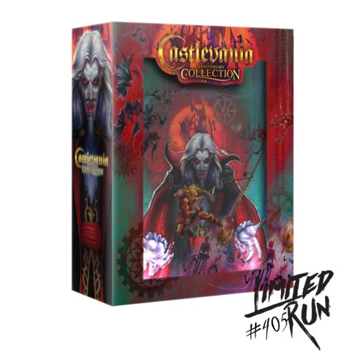 [+..••] PS4 CASTLEVANIA ANNIVERSARY COLLECTION ULTIMATE EDITION #LIMITED RUN 405