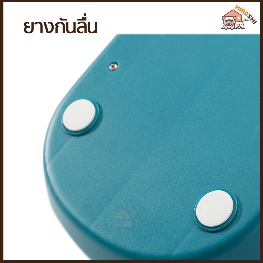 ที่ให้อาหารอัตโนมัติ ที่ให้น้ำแมวอัตโนมัติ 3.8 ลิตร ขนาดใหญ่ FD811 เซ็ทที่ให้อาหารสัตว์เลี้ยง ชามแมว ชามหมา รูปที่ 3