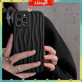 เคสโทรศัพท์มือถือ TPU นิ่ม พิมพ์ลาย BLACK สําหรับ iPhone14 13 12 Mini 11 PRO MAX 6 6s 7 8plus SE2 X XS XR XSMAX #Hg5297