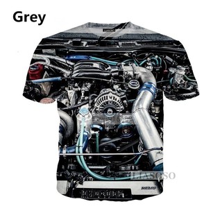 ใหม่ เสื้อยืดลําลอง แขนสั้น พิมพ์ลาย Supercar Mazda Rx7 Wankel 3D แฟชั่นฤดูร้อน สําหรับผู้ชาย ผู้หญิง 2023