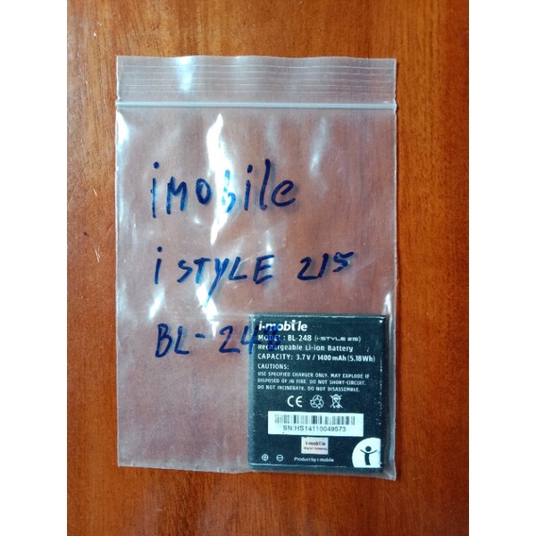 แบตimobile istyle215