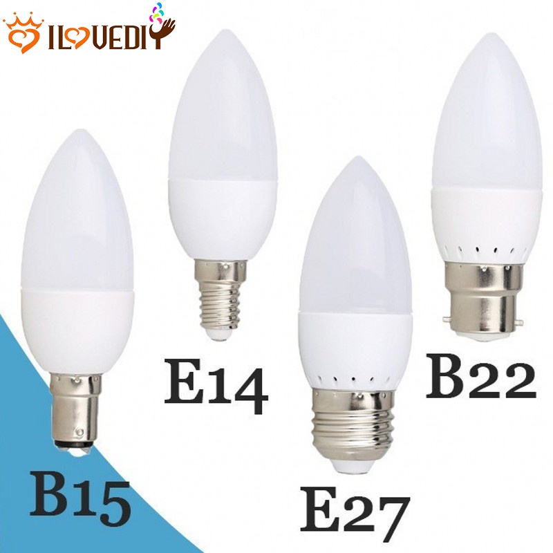[ขายดี] โคมไฟระย้า LED [หลอดไฟ E14 E27 B15 B22]