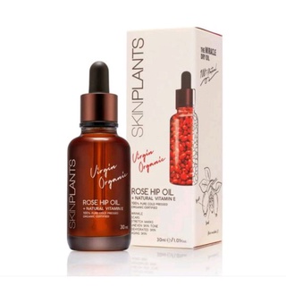 SKINPLANTS ROSEHIP OIL + NATURAL VITAMIN E 15 / 30ml น้ำมันโรสฮิปออร์แกนิค