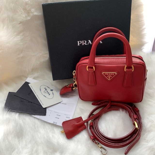 SOLD OUT! PRADA saffiano mini