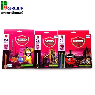 สีMasterart Premium Grade Coloured Pencils 24,36 เเละ48สี