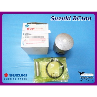 SUZUKI RC100 PISTON SET "GENUINE PARTS"  // ชุดลูกสูบ ของแท้ ซูซุกิ