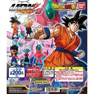 (แบบแยก)Dragon Ball Z UDM Brust 18 Gashapon จากการ์ตูนเรื่องดราก้อนบอล ลิขสิทธิ์แท้ Bandai จากญี่ปุ่น