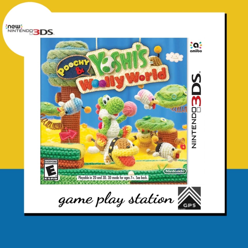 3ds yoshi woolly world  ( us )