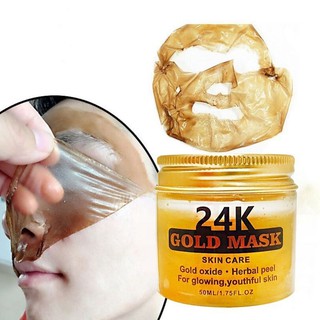 24 K Gold Peel Off Mask Skin Firming Anti-Wrinkle Brightening Rejuvenating F