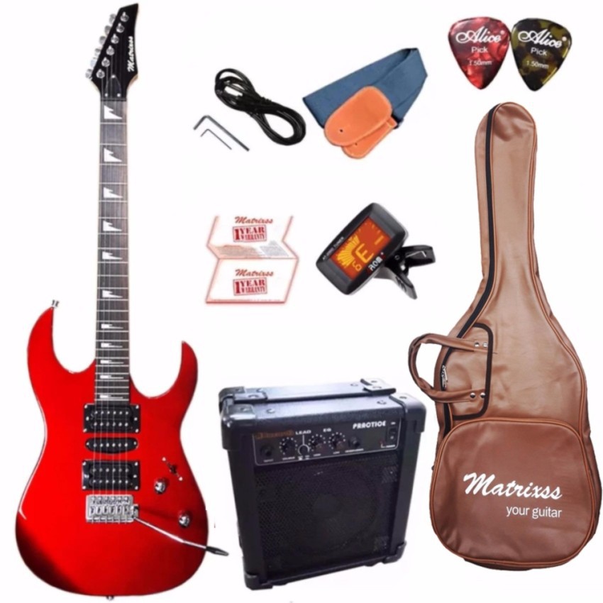 Matrixss กีตาร์ไฟฟ้า Electric Guitar รุ่น ME212RD Set