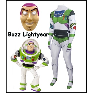 พร้อมส่งในไทย cp37 ชุด+หน้ากากบัซไลท์เยียร์ ชุดหุ่นยนต์ Buzz Lightyear toy story สู่ความเวิ้งว้างอันไกลโพ้น ทอยส์สตอรี่