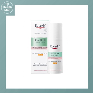 Eucerin Pro Acne Solution Day Bright Mattifying SPF30 50ml ยูเซอริน โปร แอคเน่ โซลูชั่น เดย์ แมท ไวท์เทนนิ่ง