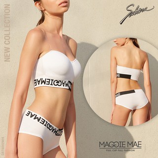 Sabina เสื้อชั้นใน Invisible Wire (ไม่มีโครง) Body Bra The Series (เกาะอก) Seamless Fit รุ่น Maggie Mae รหัส SBT9002