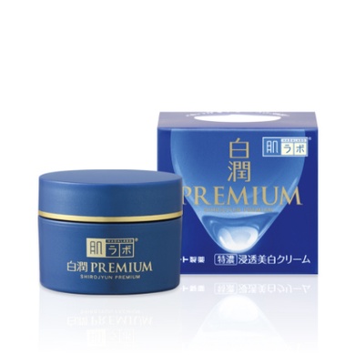 Hada Labo Shirojyun Premium Whitening Cream 50g. ฮาดะ ลาโบะ ครีม น้ำเงิน พรีเมี่ยม Made in Japan