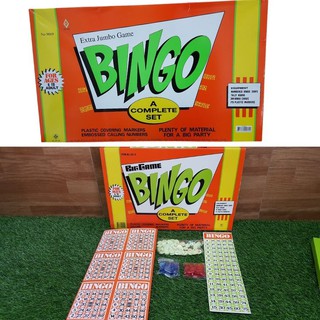 บิงโก BINGO กล่องส้ม มี 2 ขนาด ใหญ่ จัมโบ้ เล่นสนุก เกมครอบครัว เกมส์บิงโก TOY 2 KIDS