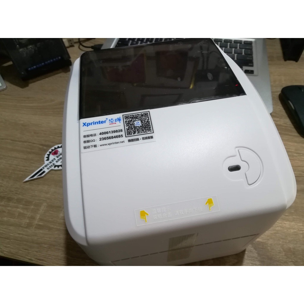 เครื่องปริ้นใบปะหน้า พิมพ์ใบจัดส่งสินค้า พิมพ์ฉลากสินค้า พิมพ์ฉลากยา Xprinter XP420B USB thermal printer ไม่ใช้หมึก