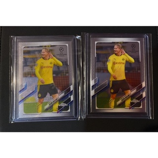 TOPPS Chome HAALAND ERLING BASE เบสการ์ด ฮาแลนด์ การ์ดสะสมนักฟุตบอล พร้อมส่ง