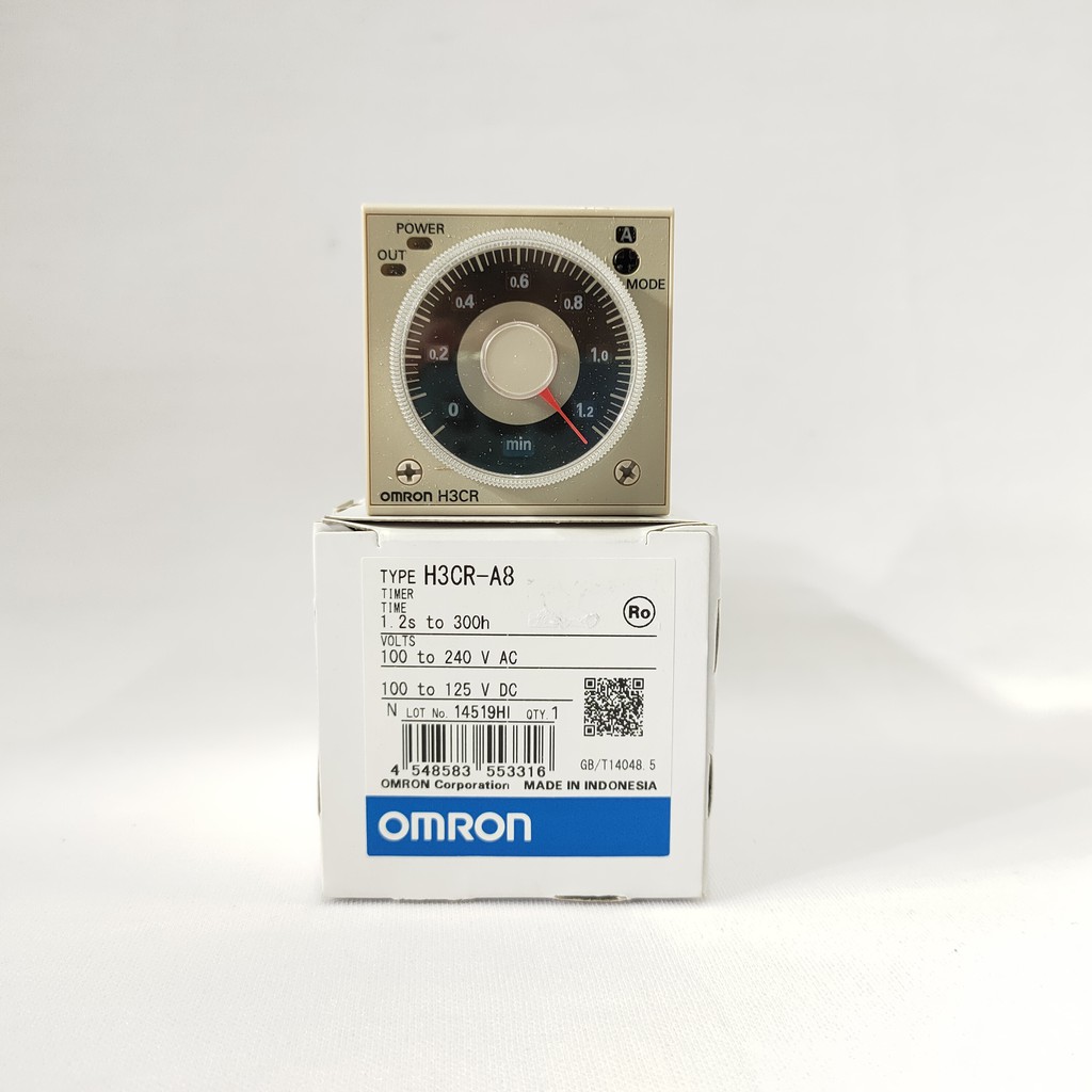เวลาจับเวลา Omron 240volt H3CR-A8