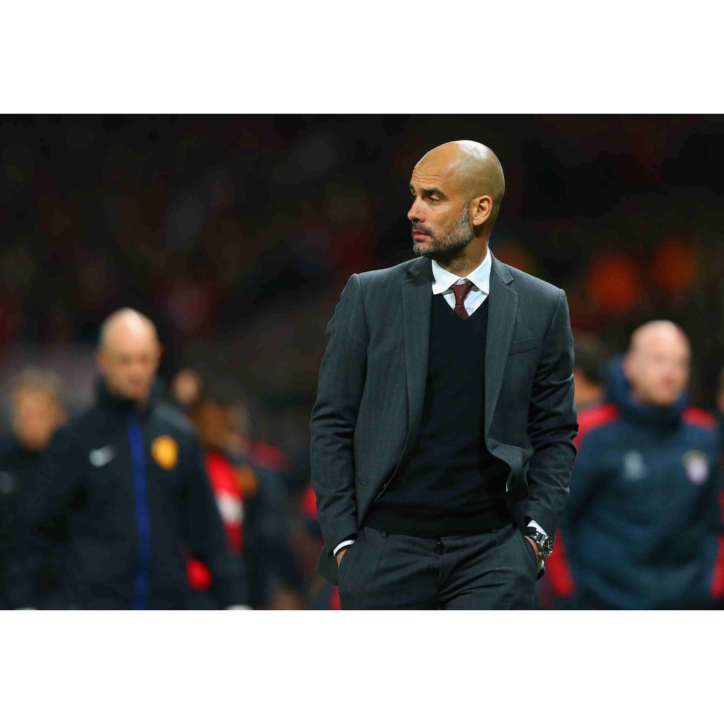 โปสเตอร์Pep Guardiola โปสเตอร์เปปกวาร์ดิโอลา Manchester City วอลเปเปอร์ poster ฟุตบอล Football โปสเต