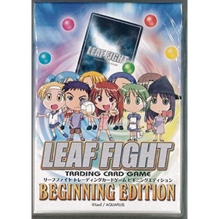 LEAF FIGHT Trading Card Game IT TOKYO 2000 MADE IN JAPAN การ์ดเกม งานกล่อง