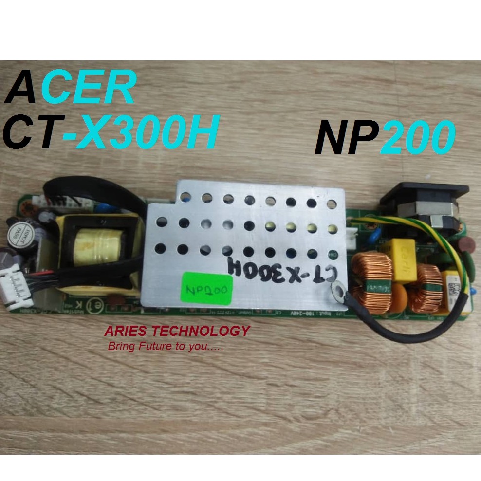 พาวเวอร์ซัพพลายโปรเจคเตอร์ CT-X300H NP200 5A 50-60HZ T6.A7250V อะไหล่โปรเจคเตอร์ Refurbish SIZE 8 2