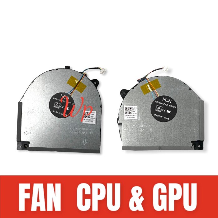 พัดลมระบายความร้อน LEGION Y7000 Y530 Y530-15ICH-1060 Y530-15ICH