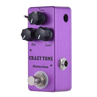 Mosky Crazy Tone MP-50 แป้นเหยียบเอฟเฟคกีตาร์ เบส ขนาดเล็ก อุปกรณ์เสริมกีตาร์ไฟฟ้า