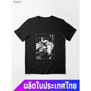 feytui 2021 นักเล่นแร่แปรธาตุ Fullmetal FA  คอกลม แฟชั่น แขนสั้น แฟชั่น เสื้อยืด ผ้าฝ้ายแท้  ขนาดใหญ่ Science-fiction Fu