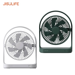 Jisulife FA19 Desktop USB Fan พัดลมตั้งโต๊ะไร้สาย ปรับความเร็วได้ 3 ระดับ พกพาสะดวก จัดเก็บง่าย รับประกันศูนย์ 6 เดือน