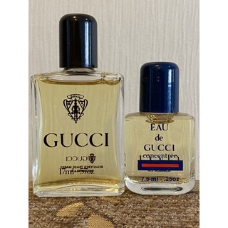 VTG Eau de Gucci women’s concentrated splash Year 1982 full bottles unboxed.