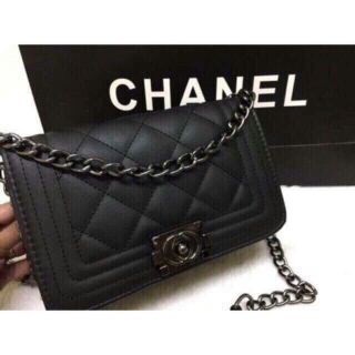 Chanel boy  💥ลายตาราง 💥ขนาด 9 นิ้ว