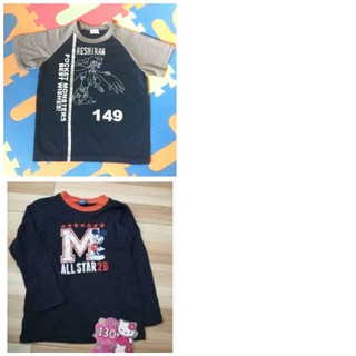 เสื้อยืด เสื้อกีฬา ไซส์ 130 ส290419