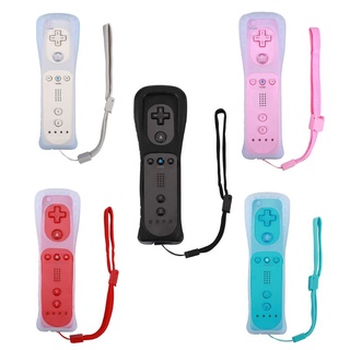 Rr จอยสติ๊ก จอยสติ๊ก รีโมตคอนโทรล ไร้สาย สําหรับ Wii ซิลิโคน สําหรับเคสที่ไม่มีการเคลื่อนไหว Plus