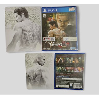 Ps4 แผ่นเกมส์ YAKUZA KIWAMI2 + กล่องเหล็ก สินค้ามือ 1