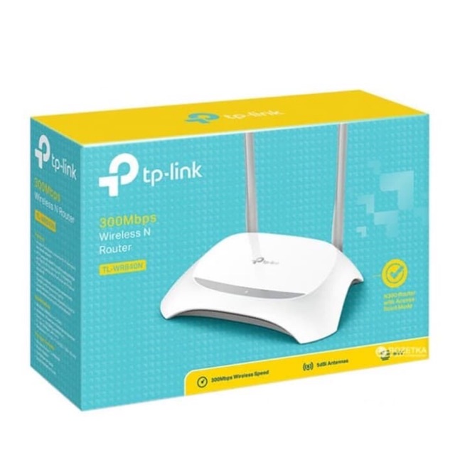 เราเตอร์ไร้สาย TP-LINK TL-WR840N ดั้งเดิม