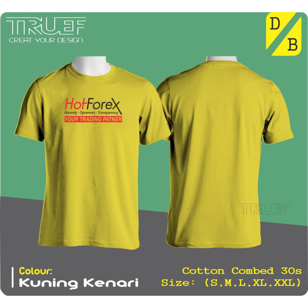 เสื้อยืด Broker Trader Hot Forex อินโดนีเซีย