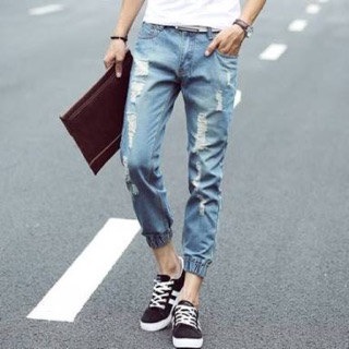 ‼️Sale‼️Jogger jeans pants ราคาเดียว 159 ฿‼️